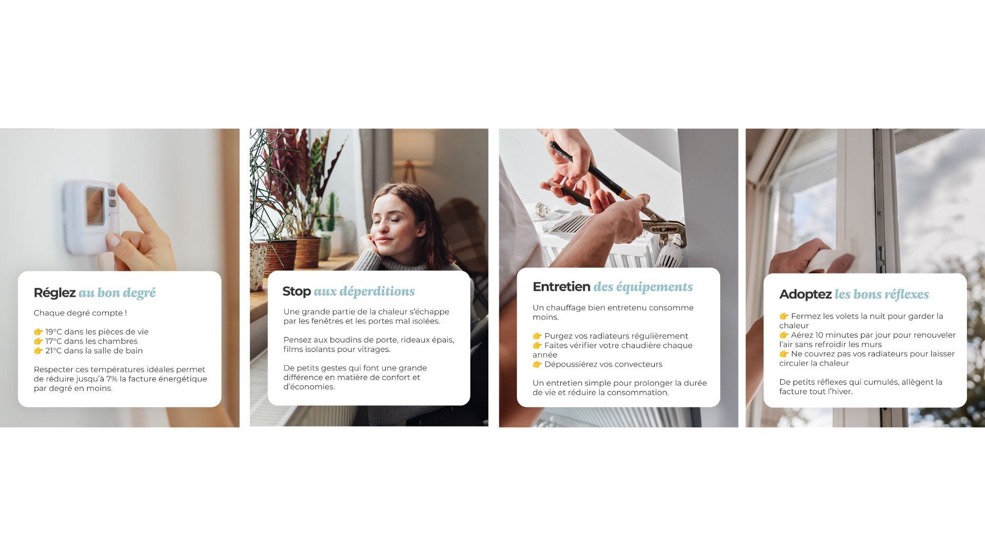 Comment réduire sa facture cet hiver?