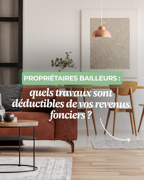 travaux déductibles